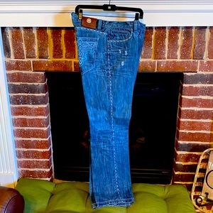 Mens AntikDenim Blue jeans. Size 36/32. Excellent Condition